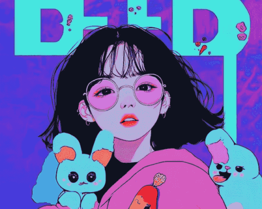 Aesthetic BT21 Cartoon Diamond Painting