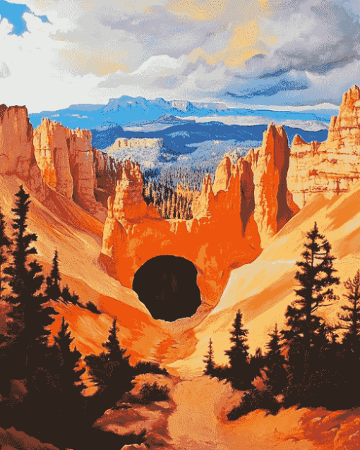 Aesthetic Bryce Canyon Landscapes Diamond Painting