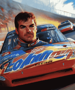 Aesthetic Jeff Gordon Racing Diamond Painting