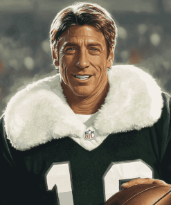 Aesthetic Joe Namath Footballers Diamond Painting