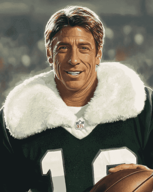 Aesthetic Joe Namath Footballers Diamond Painting