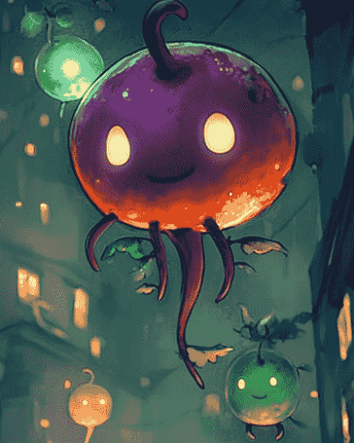 Aesthetic Junimo Animation Diamond Painting