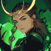 Aesthetic Lady Loki Art Diamond Painting