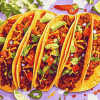 Aesthetic Mexican Tacos Diamond Painting