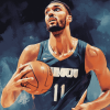 Aesthetic Rudy Gobert Basketball Diamond Painting