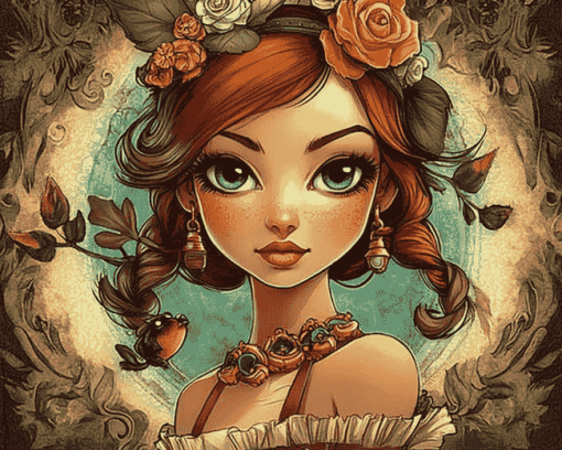 Aesthetic Tim Shumate Anime Diamond Painting