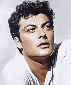 Aesthetic Tony Curtis Celebrity Diamond Painting