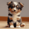 Aesthetic Toy Aussie Puppy Diamond Painting