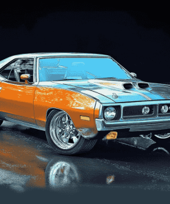 Aesthetic Vintage 1971 Roadrunner Diamond Painting