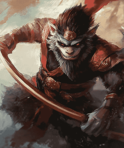 Aesthetic Wukong Creature Diamond Painting