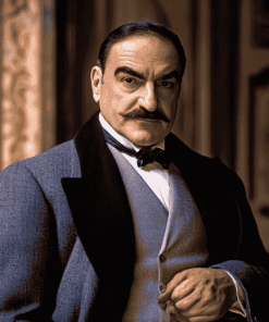 Agatha Christie's Poirot Famous Series Diamond Painting