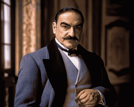 Agatha Christie's Poirot Famous Series Diamond Painting