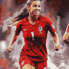 Alex Morgan Famous Footballer Diamond Painting