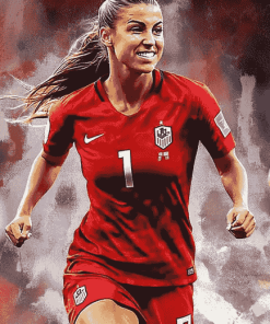 Alex Morgan Famous Footballer Diamond Painting