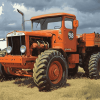 Allis Chalmers Engines Truck Diamond Painting