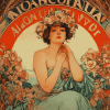 Alphonse Mucha Vintage Monaco Diamond Painting