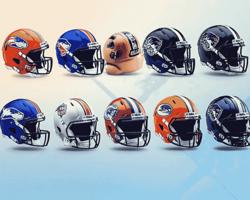 American Football Stars Helmet Diamond Painting