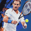 Andy Murray Famous Tennis Diamond Painting