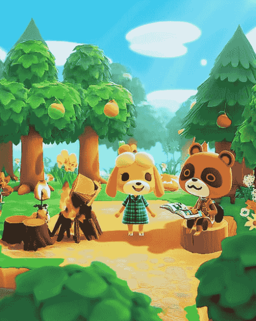 Animal Crossing Fun Diamond Painting