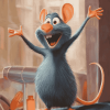 Animation Ratatouille Diamond Painting