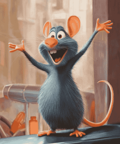 Animation Ratatouille Diamond Painting