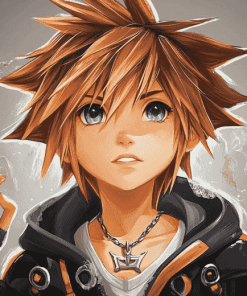 Anime Sora Character Diamond Painting