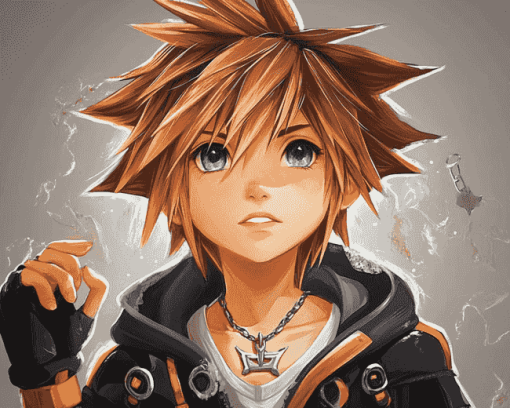 Anime Sora Character Diamond Painting