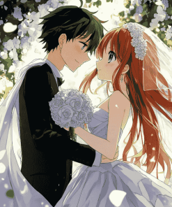 Anime Wedding Romance Diamond Painting