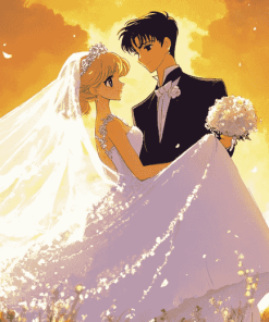 Anime Wedding Romance Diamond Painting