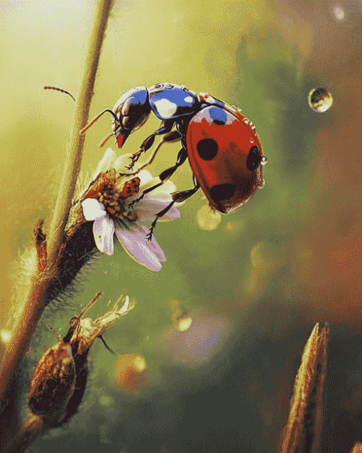 Ant and Ladybug Insect Diamond Painting