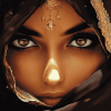 Arab Woman Diamond Painting