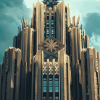 Art Deco Architecture Diamond Painting