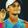 Ashleigh Barty Tennis Star Diamond Painting