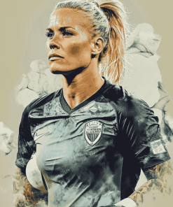 Ashlyn Harris Soccer Star Diamond Painting