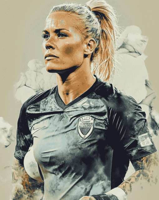 Ashlyn Harris Soccer Star Diamond Painting