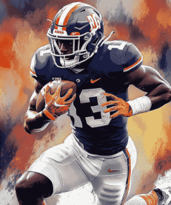 Auburn Tigers Football Diamond Painting