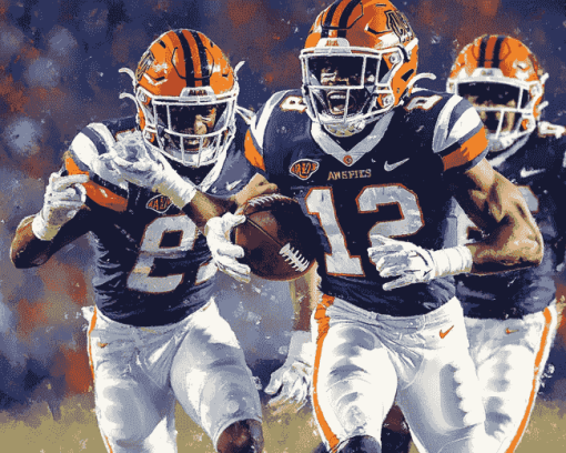 Auburn Tigers Football Spirit Diamond Painting