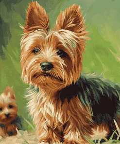 Australian Terrier Puppy Diamond Painting