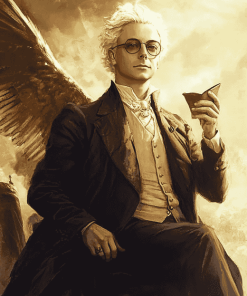 Aziraphale Good Omens Diamond Painting