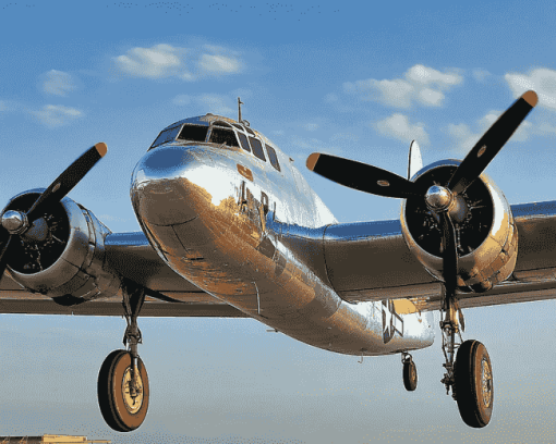 B25 Mitchell Aircraft Diamond Painting