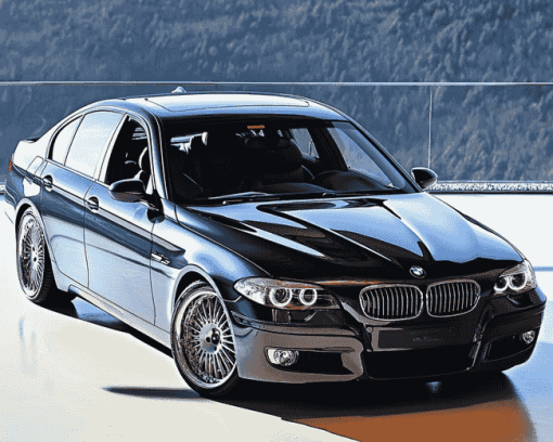 BMW 535i Luxury Edition Diamond Painting