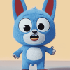 Baby Bluey Cartoon Diamond Painting