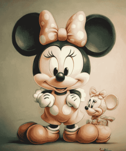 Baby Minnie Mouse Diamond Painting