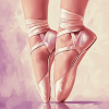 Ballet Slippers Grace Diamond Painting