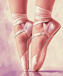 Ballet Slippers Grace Diamond Painting