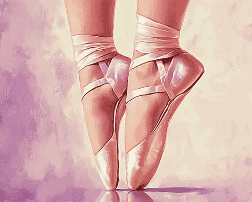 Ballet Slippers Grace Diamond Painting