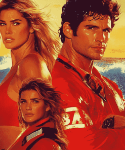 Baywatch Film Collectible Diamond Painting