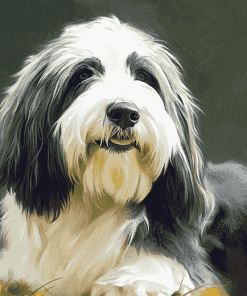 Bearded Collie Puppies Diamond Painting