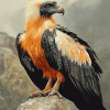 Bearded Vulture Bird Diamond Painting