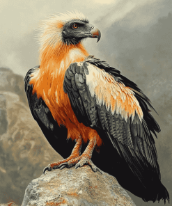 Bearded Vulture Bird Diamond Painting